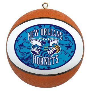 NBA New Orleans Hornets Mini Replica Basketball Ornament : Decorative Hanging Ornaments : Sports & Outdoors