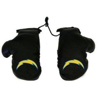 San Diego Chargers NFL Rearview Mirror Mini Boxing Gloves: Automotive