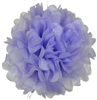 Tissue Pom Pom Paper Flower Ball 10inch Lavender  Just Artifacts Brand   Party Decorations