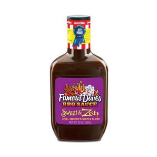 Famous Daves Sweet & Zesty Barbeque Sauce 20 oz