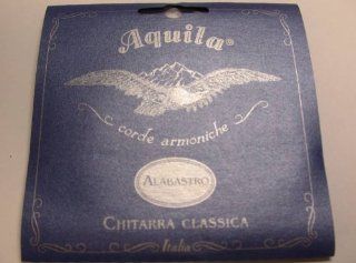 Aquila ALABASTRO Chitarra Classica, 24C, String Set High Trebles, Nylgut, Guitar: Musical Instruments