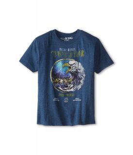 Billabong Kids On Tour S/S Tee Boys T Shirt (Blue)