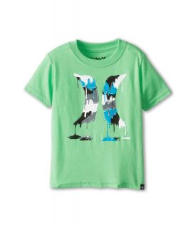 Hurley Kids Drippy Tee Boys T Shirt (Green)