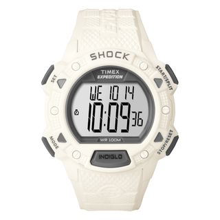 Timex Men's T49899 Expedition Rugged Shock Digital CAT All White Watch Timex Men's Timex Watches