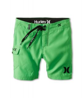 Hurley Kids One Only Boardshort Boys Swimwear (Green)