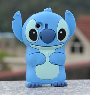 lovely 3D Stitch Silicone Cover Case for Samsung GALAXY Y S5360: Cell Phones & Accessories