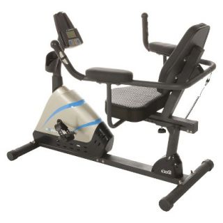 Exerpeutic 2000 High Capacity Programmable Magnetic Recumbent Bike with Air