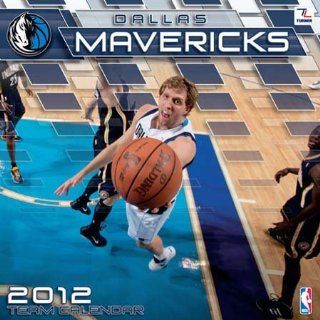 Dallas Mavericks 2012 Team Wall Calendar : Sports Fan Daily Appointment Books And Planners : Sports & Outdoors