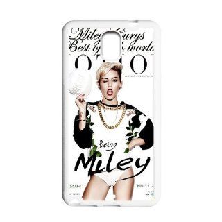 Mystic Zone Miley Cyrus Cover Case for Samsung Galaxy Note 3 III N900 (White)   MZSN300157: Cell Phones & Accessories