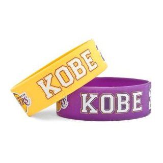 NBA Los Angeles Lakers Kobe Bryant Player Silicone Rubber Bracelet : Sports Fan Bracelets : Sports & Outdoors