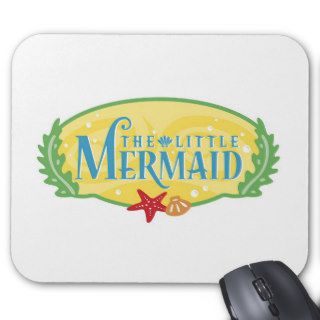 The Little Mermaid logo Disney Mousepad