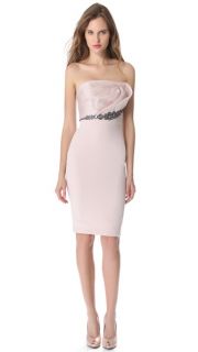 Notte by Marchesa Draped Top Cocktail Dress