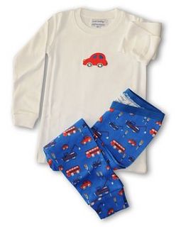 car pyjamas by snugg nightwear