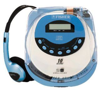Fisher PCD 2100C Personal CD Player With Car Kit : MP3 Players & Accessories