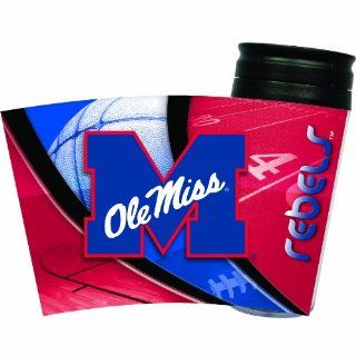NCAA Ole Miss Rebels Insulated Travel Tumbler  Sports Fan Travel Mugs  Sports & Outdoors