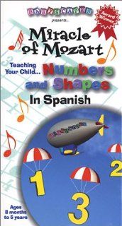 Numbers & Shapes in Spanish [VHS]: Miracle of Mozart: Movies & TV