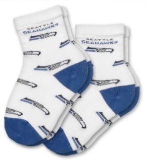 Seattle Seahawks Infant Socks (2 pack) : Sports Fan Socks : Clothing