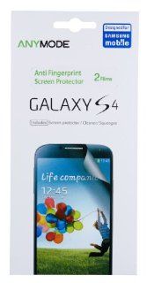 Anymode Samsung Galaxy S4 Anti Fingerprint (Matte) Screen Protectors (2 Pack): Cell Phones & Accessories