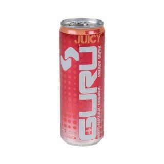 Guru Juicy Superfruit Energy Drink, 12 Ounce (Pack of 24): Health & Personal Care