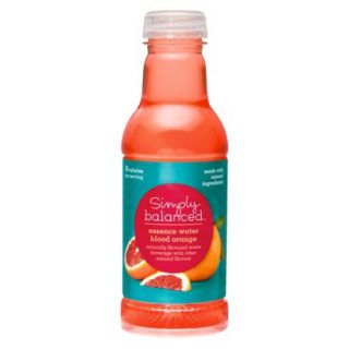 Simply Balanced Blood Orange Essence Water 16 oz