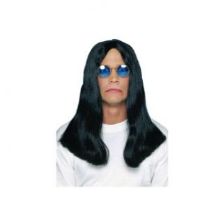 Adult Men's Ozzy Osbourne Costume Wig: Sharon Osborune Wig: Clothing