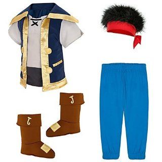 Jake and the Never land Pirates   Jake Costume   Size 2T [ 2 Toddler ] Halloween Neverland: Toys & Games