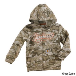 Carhartt Boys Full Zip Fleece Logo Hoodie 446436   Gander Mountain