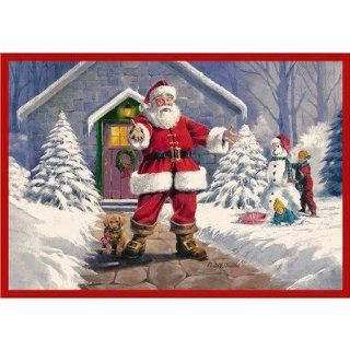 RJ McDonald Christmas Party 534533 2002 2xx Novelty Rug Size: 5'4" x 7'8"   Area Rugs