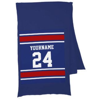 Football Jersey Custom Name/Number Scarf Wraps