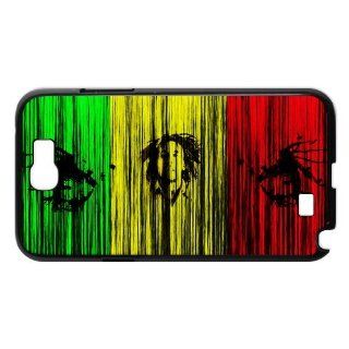 CTSLR Cool Bob Marley Hard Plastic Back Case for Samsung Galaxy Note 2 N7100   1 Pack Designer Case   18: Cell Phones & Accessories