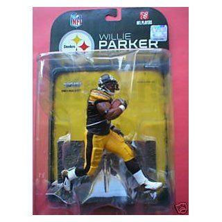 Willie Parker Pittsburgh Steelers White Wrist Tape McFarlane NFL Action Figure: Toys & Games