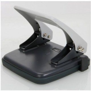 Fast shipping + Free tracking number, Two ( 2 ) Holes Puncher, Punches Stiletto Thickness 20 Pages, Base of puncher provides stability and prevents from skidding : Paper Punches : Office Products