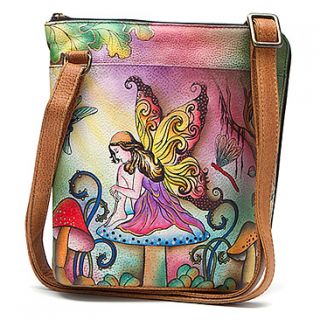 Anuschka Two Sided Zip Travel Organizer  Women's   Enchanted Forest Fairy