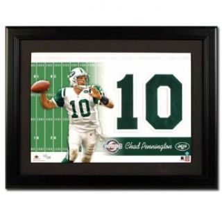 Upper Deck NFL Jersey Numbers Collection New York Jets   Chad Pennington : Sports Related Trading Cards : Clothing