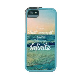 And in that moment, I swear we were infinite. iPhone 5/5S Cover