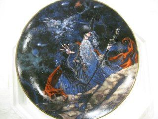Dragon Star Collectible Plate by Myles Pinkney from The Franklin Mint Heirloom Recommendation Royal Dalton Limited Edition Fine Bone China Plate Number RA2303: Toys & Games