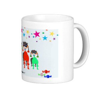 Halloween Cats and Dogs Mugs