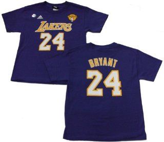 Kobe Bryant Los Angeles Lakers 2010 NBA Finals Jersey Name and Number Youth T shirt X Large  Athletic Jerseys  Sports & Outdoors