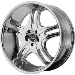 Lorenzo WL031 20x10 Chrome Wheel / Rim 5x112 with a 38mm Offset and a 72.60 Hub Bore. Partnumber WL03121056238: Automotive