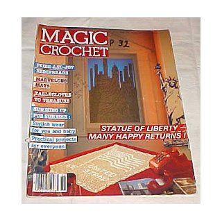 Magic Crochet Magazine June 1986 Number 42 Magic Crochet Books
