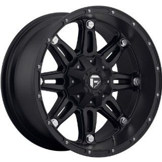 Fuel Hostage 17 Black Wheel / Rim 6x135 & 6x5.5 with a  12mm Offset and a 106.4 Hub Bore. Partnumber D53117909845: Automotive