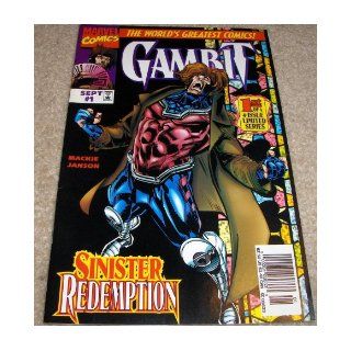 Marvel Comics Gambit (Sinister Redemption, Sept Issue Number 1): Marvel Comics: Books