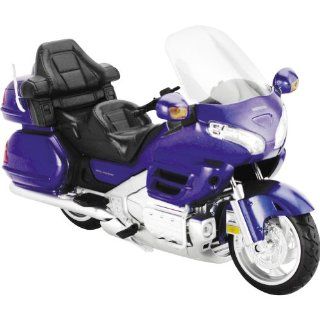 New Ray Honda Goldwing GL 1800 Replica Motorcycle Toy   Blue / 1:12 Scale: Automotive