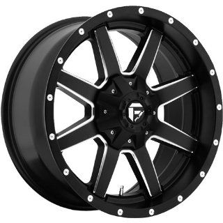 Fuel Maverick 20 Black Wheel / Rim 8x6.5 with a 1mm Offset and a 125.2 Hub Bore. Partnumber D53820908250: Automotive
