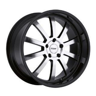 TSW Willow 17 Black Wheel / Rim 5x4.5 with a 20mm Offset and a 76 Hub Bore. Partnumber 1780WIL205114B76: Automotive
