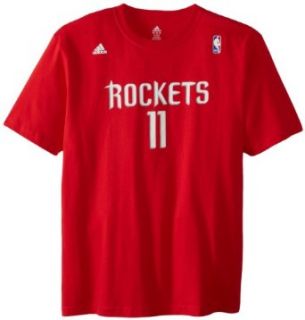 NBA Men's Houston Rockets Yao Ming Gametime Name & Number Tee (Red, XX Large)  Apparel  Clothing