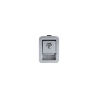 Buyers Junior Size Steel Flush Paddle Latch — Fits 2 3/4in x 3 3/4in. Recess  Truck Box Accessories