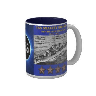 USS Smalley (DD 565) Coffee Mugs