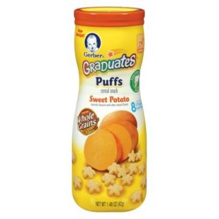 Gerber Graduates Puffs Sweet Potato   1.48 oz. (