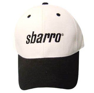 MAMA SBARRO PIZZA WHITE BLACK SNAP BACK HAT CAP ADJ : Sports Fan Baseball Caps : Sports & Outdoors